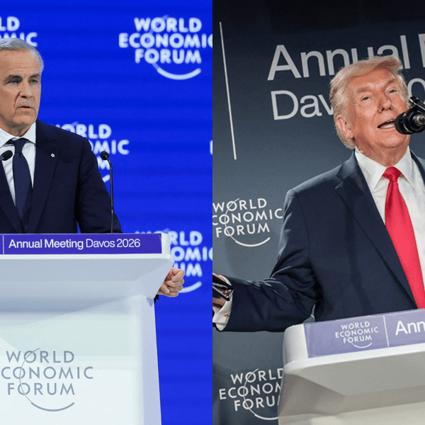 Two speeches and a US-Canada crackup at Davos