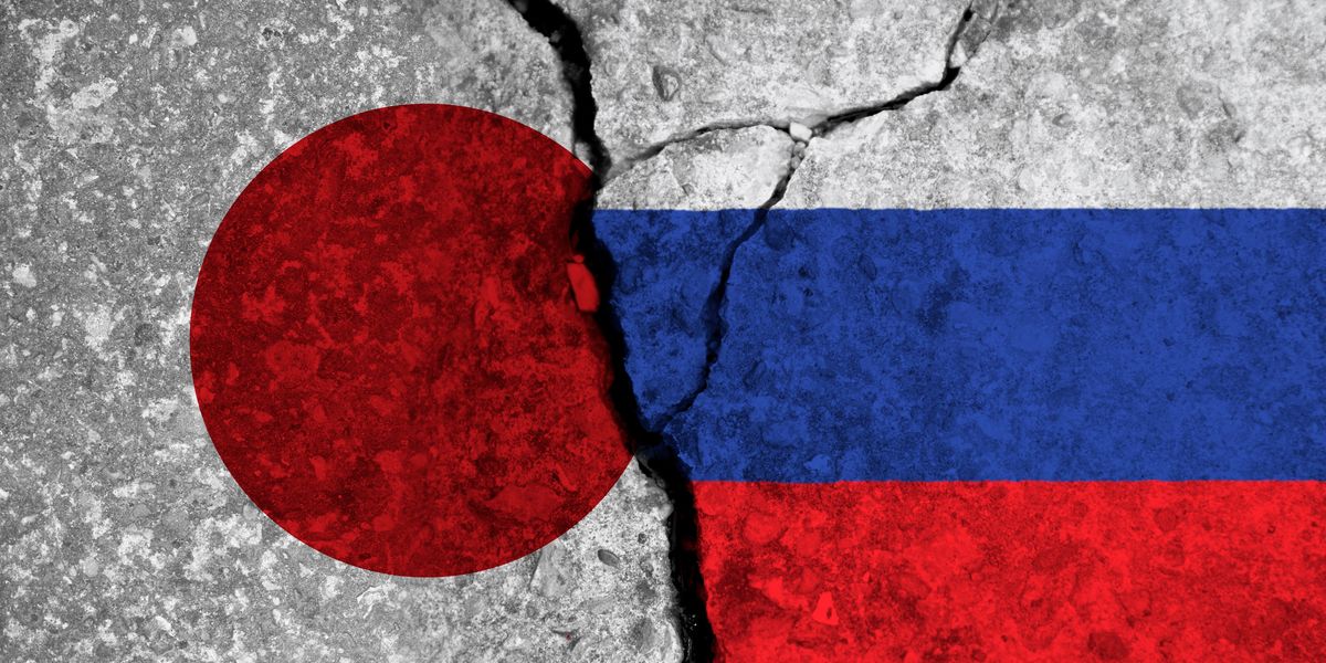 The complete falling out of Russian-Japanese relations