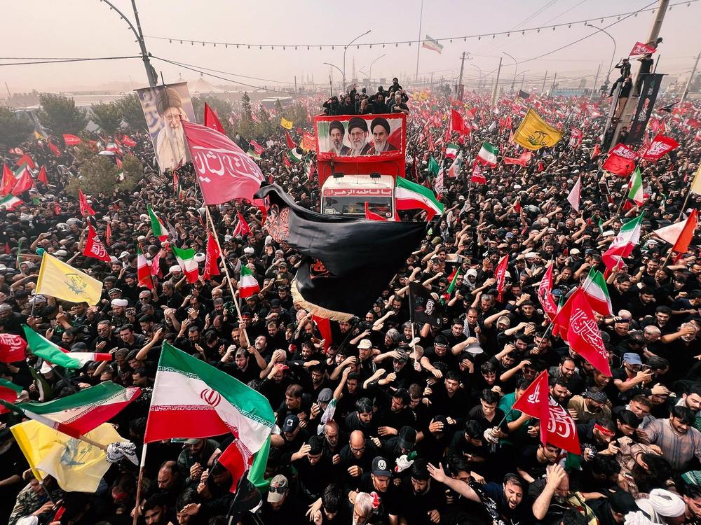 Iran funeral Ayatollah Ali Khamenei,