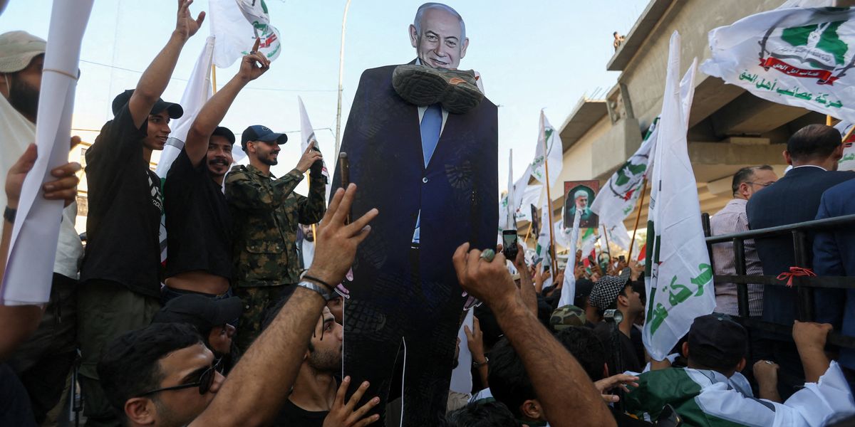 iraqi protests iran israel