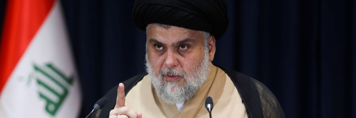 US nemesis Muqtada al-Sadr throws Iraqi parliament into the air