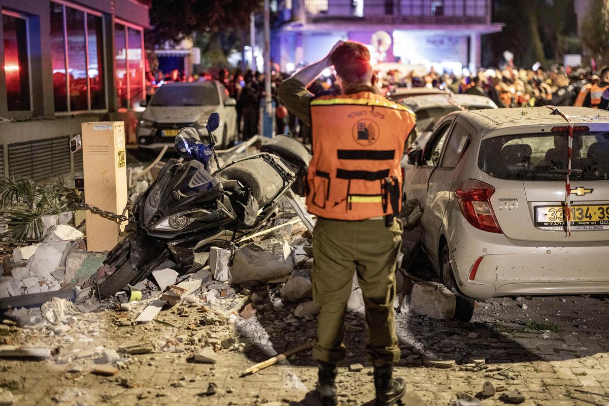 Israel bombing tel aviv