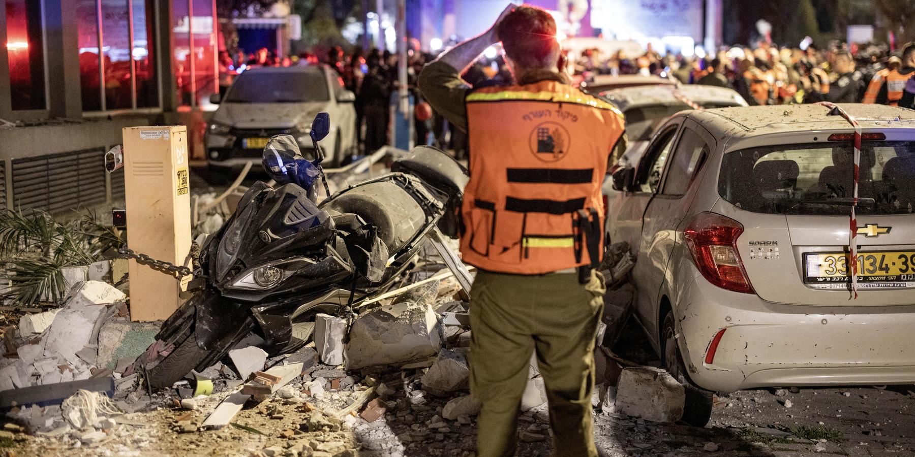 Israel bombing tel aviv