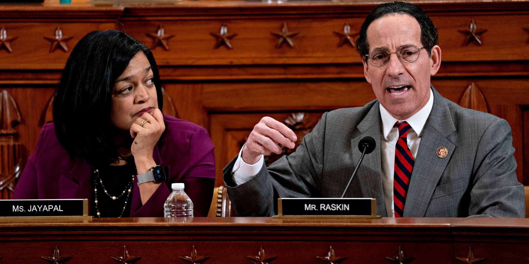 Jamie Raskin Pramila Jayapal