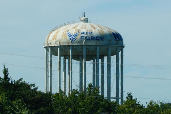 Joint Base Andrews Air Force water tower