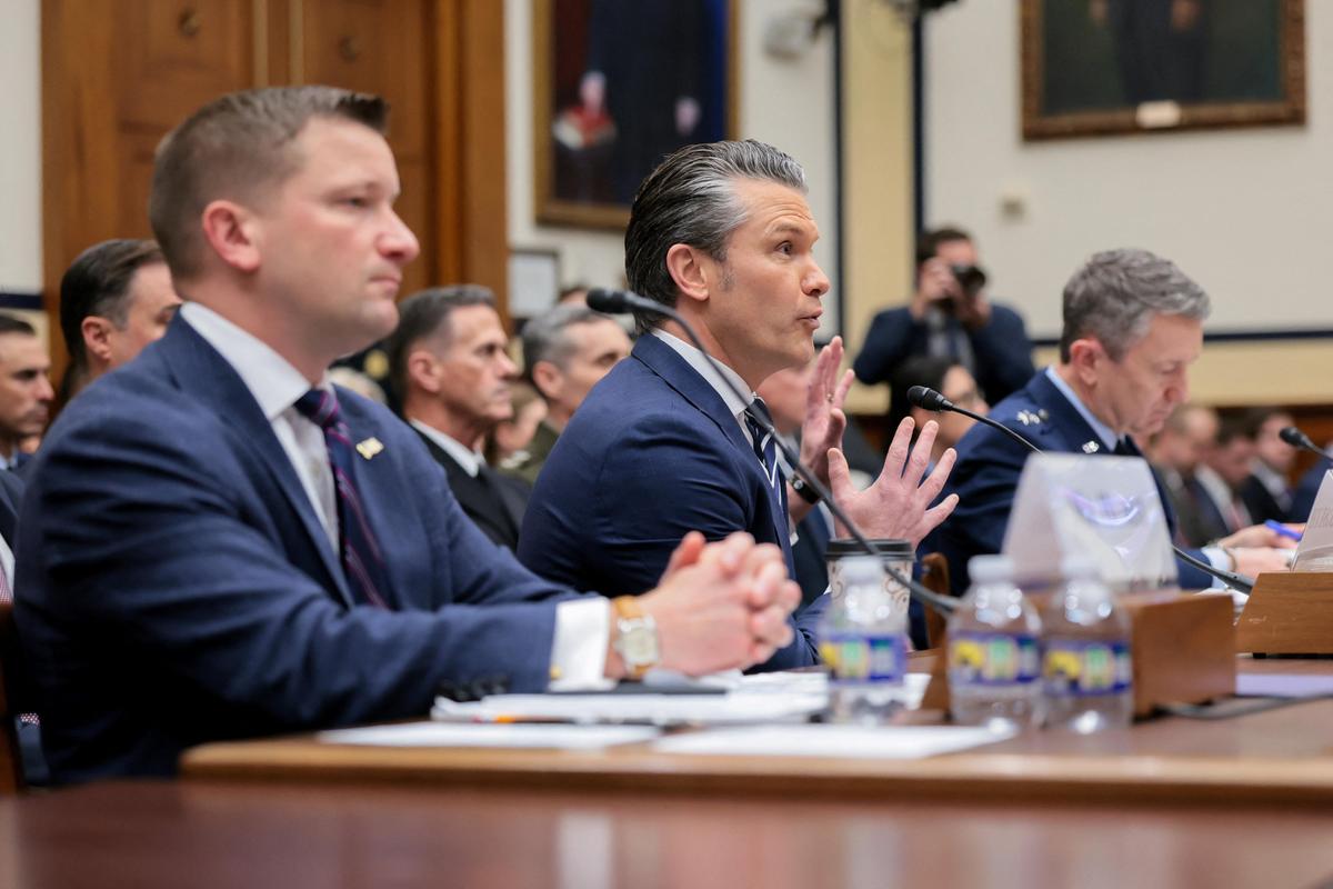 Jules Hurst Pete Hegseth Dan Caine