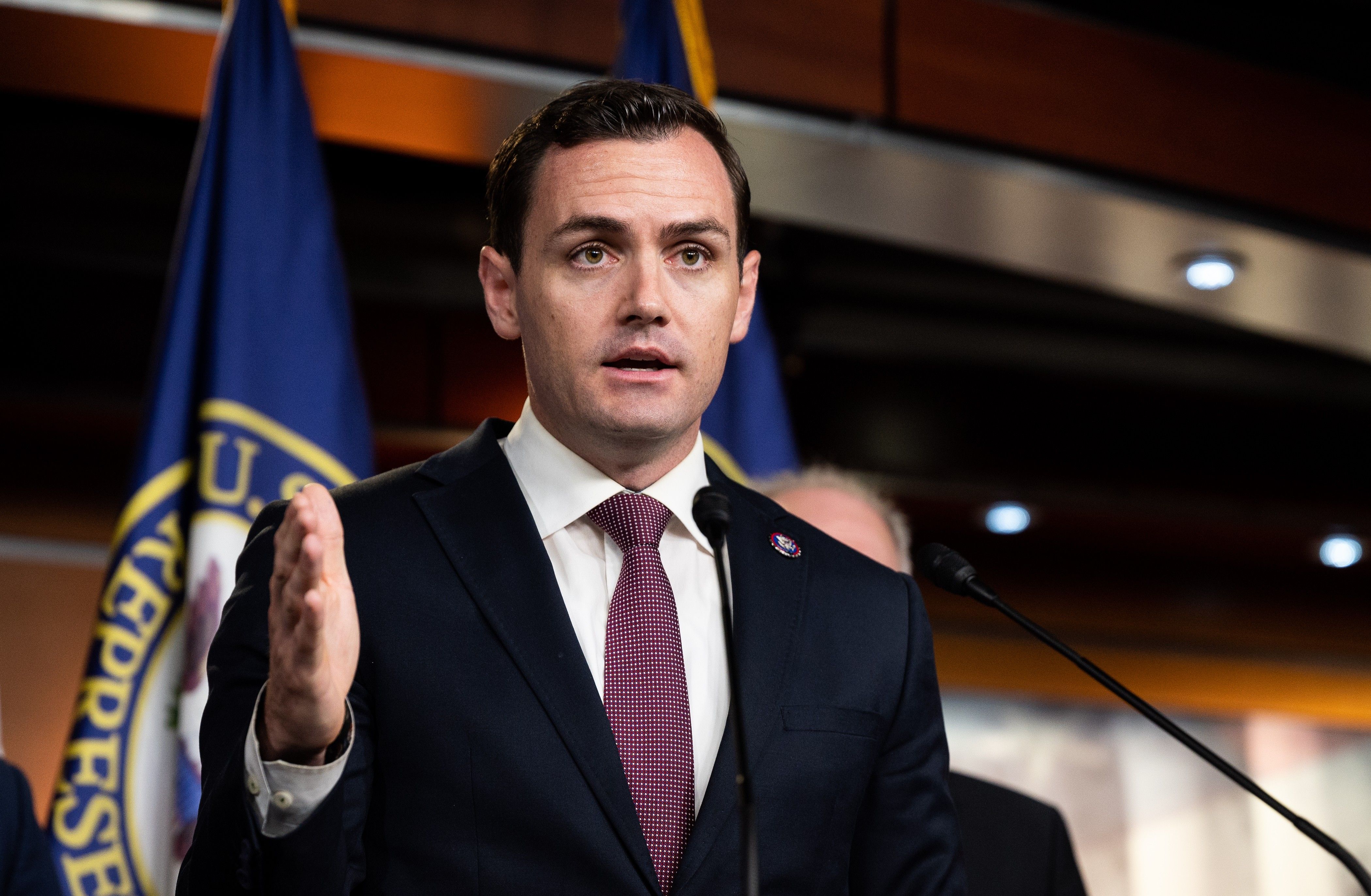 House China hawk lights a match on his way out the door