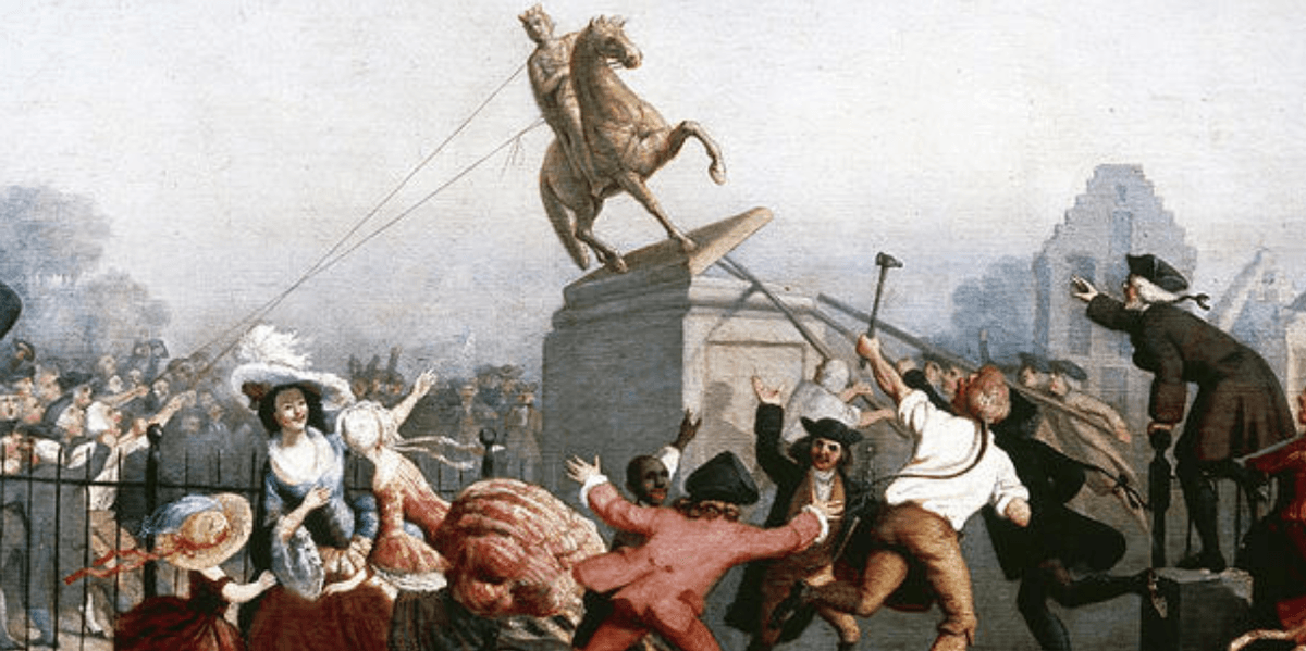 Seeing in real time why founders kicked monarchy to the curb