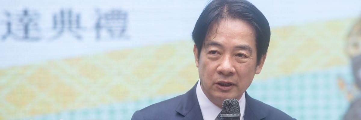 Lai Ching-te Taiwan China