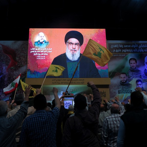 Hezbollah leader ups ante after attack on Iranian consulate
