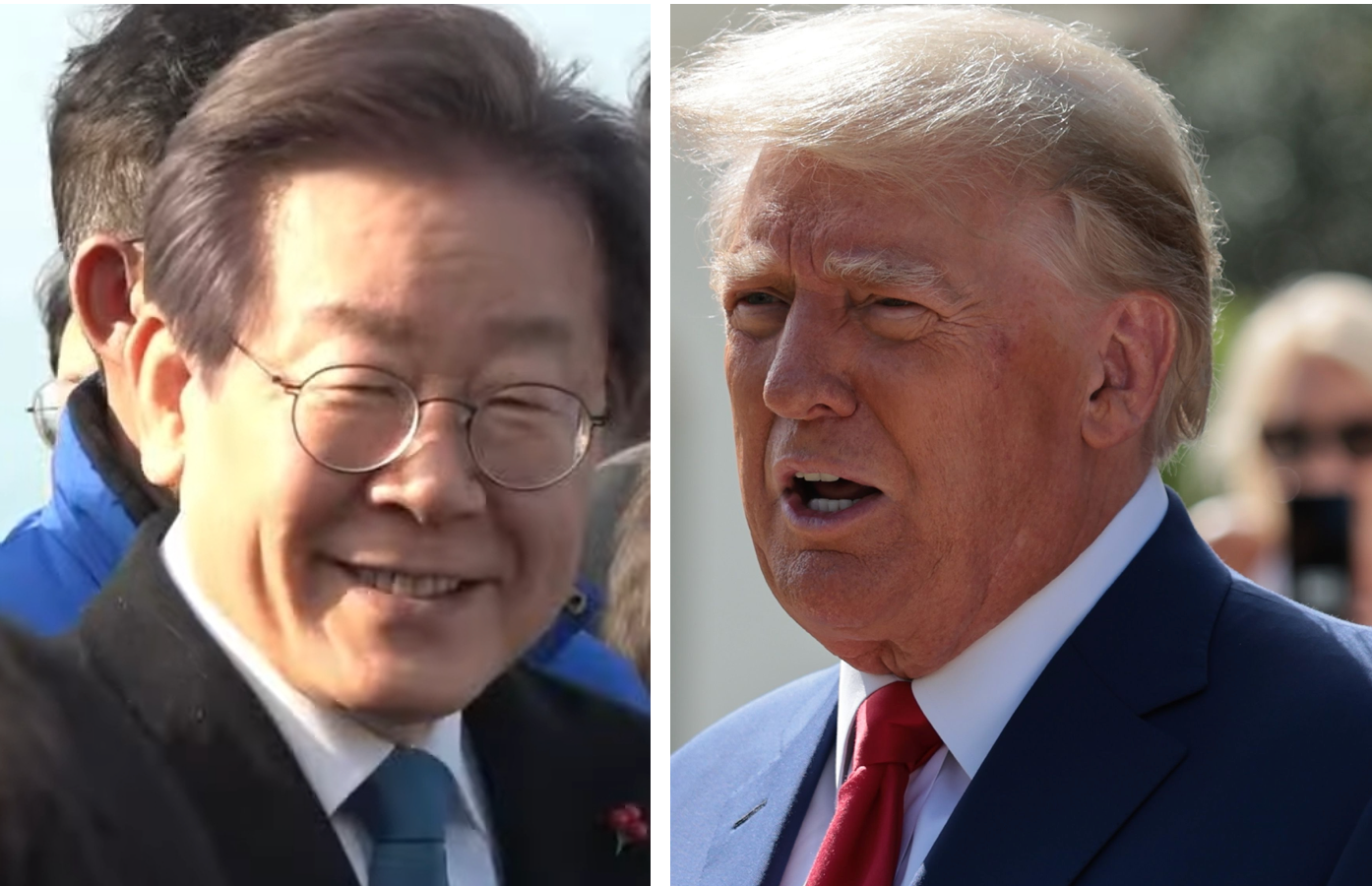 Lee Jae Myung  Donald Trump