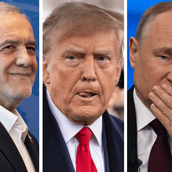 Masoud Pezeshkian ; Donald Trump; Vladimir Putin