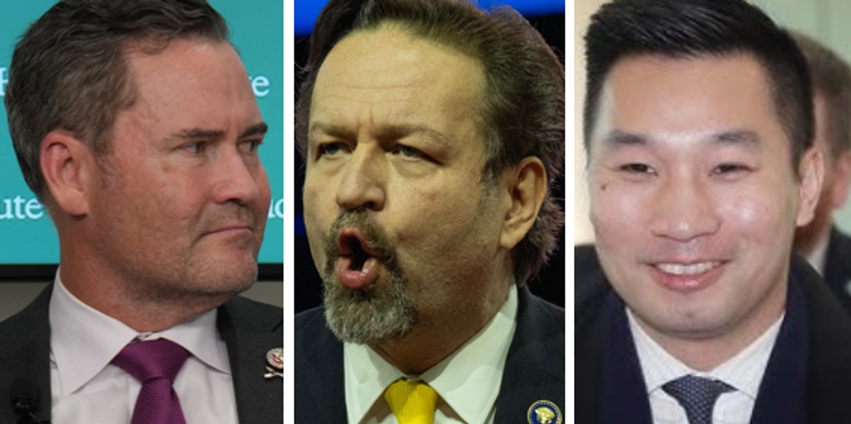 Mike Waltz, Sebastian Gorka, Alex Wong