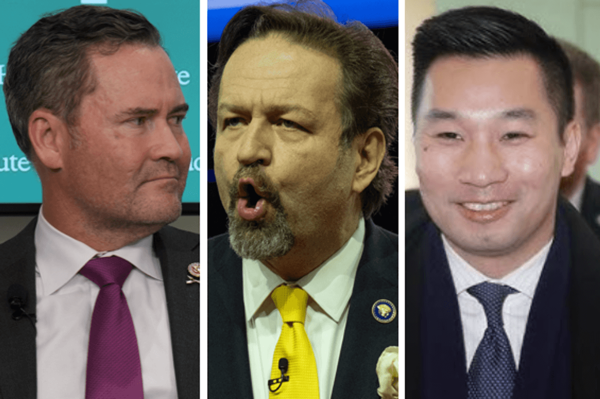 Mike Waltz, Sebastian Gorka, Alex Wong