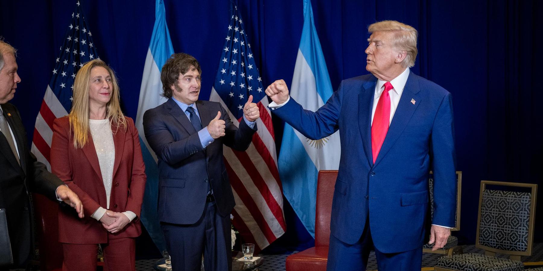 Milei and Trump