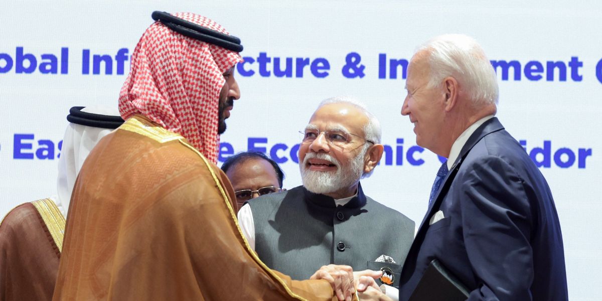 Mohammed bin Salman Narendra Modi Joe Biden