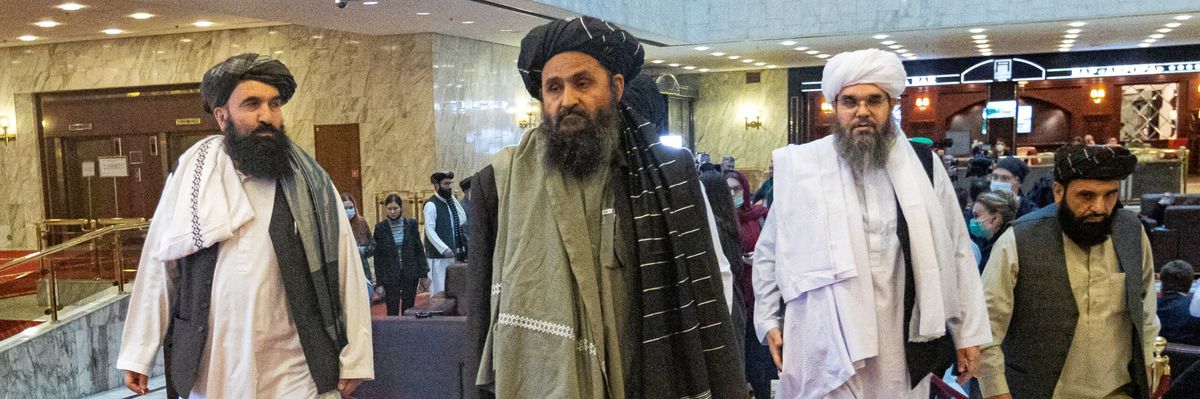 Can the Afghan government draft a new constitution with the Taliban?