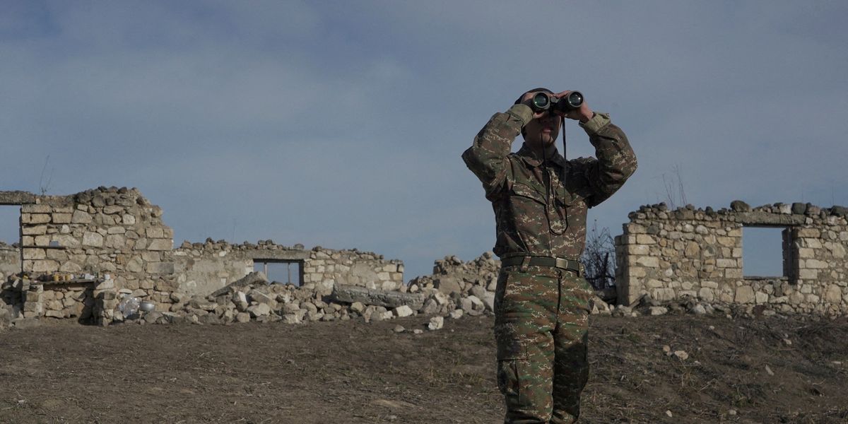 Thousands of Armenians trapped in Nagorno-Karabakh face humanitarian crisis