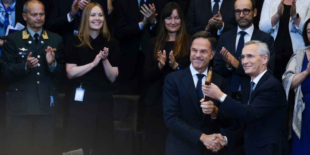 NATO mark rutte jens stoltenberg