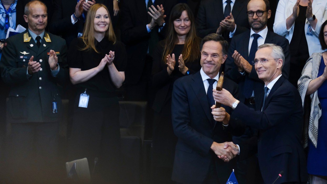 NATO mark rutte jens stoltenberg