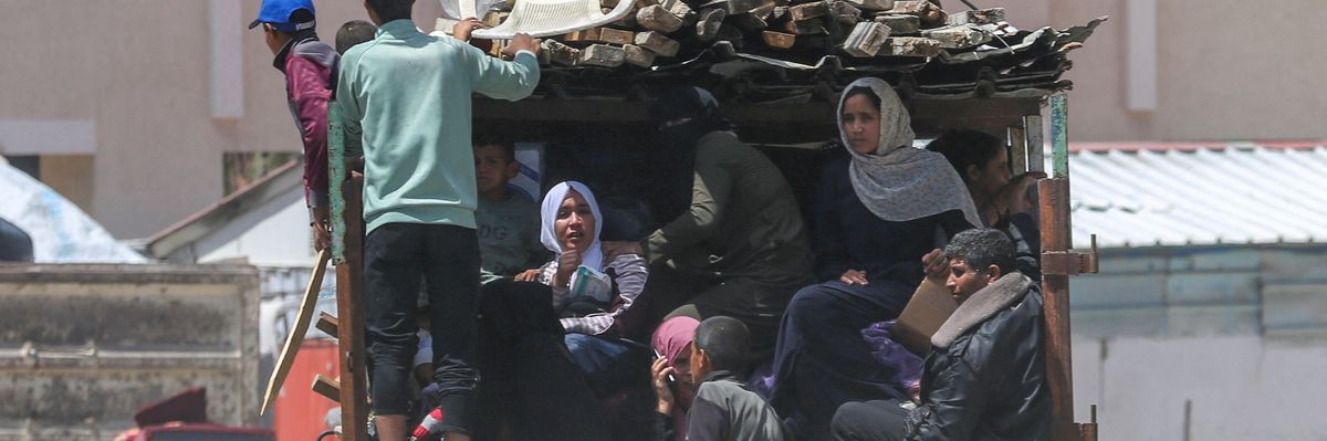 Israeli bombs drop on Rafah as Gazans flee their homes