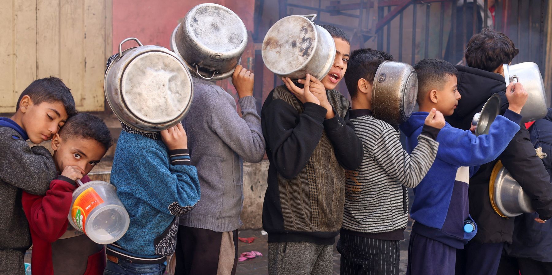 How did Blinken avoid the 'atrocity famine' in Gaza?