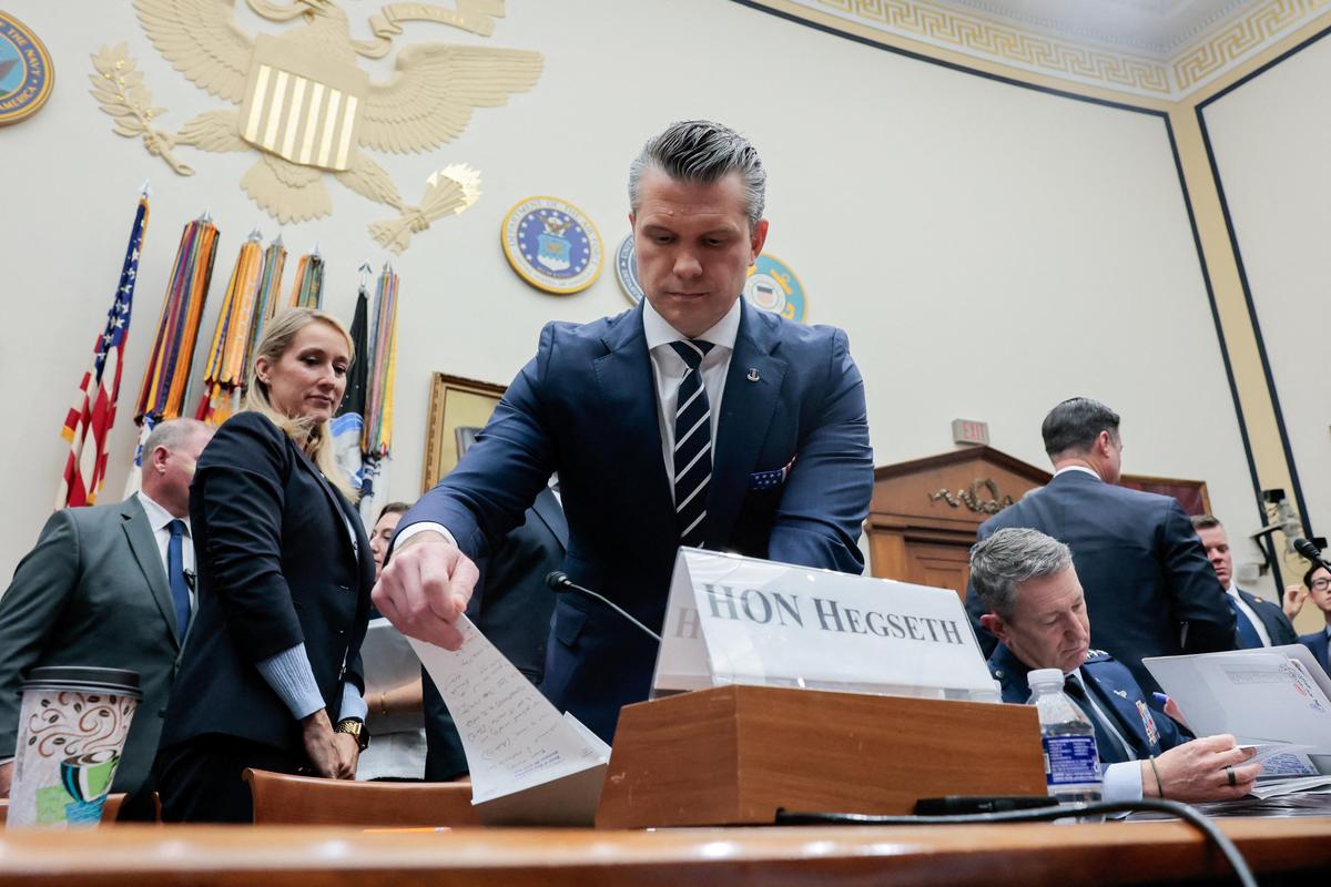 Pete Hegseth congress
