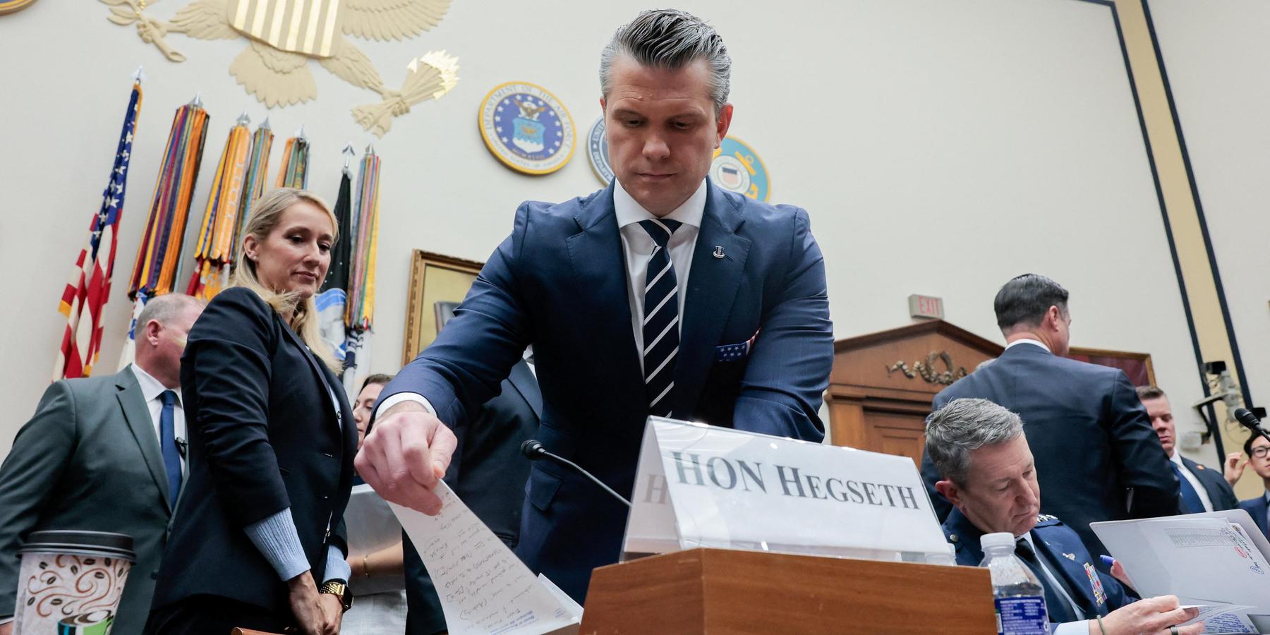 Pete Hegseth congress