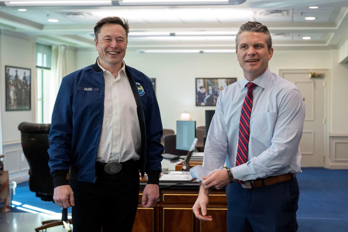 Pete Hegseth Elon Musk