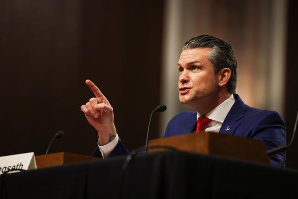 Pete Hegseth testifies before the Senate Armed Services Committee