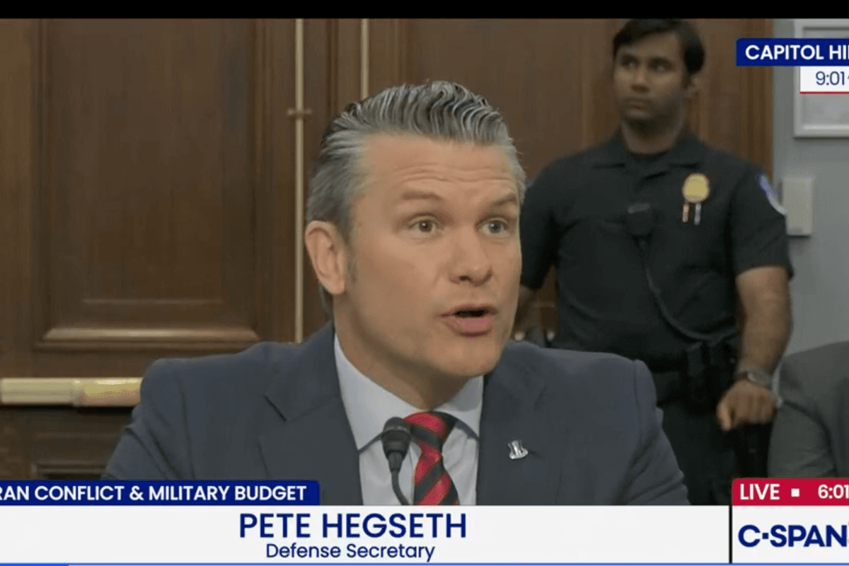 Hegseth: fears that stockpiles depleted are 'foolishly' overstated