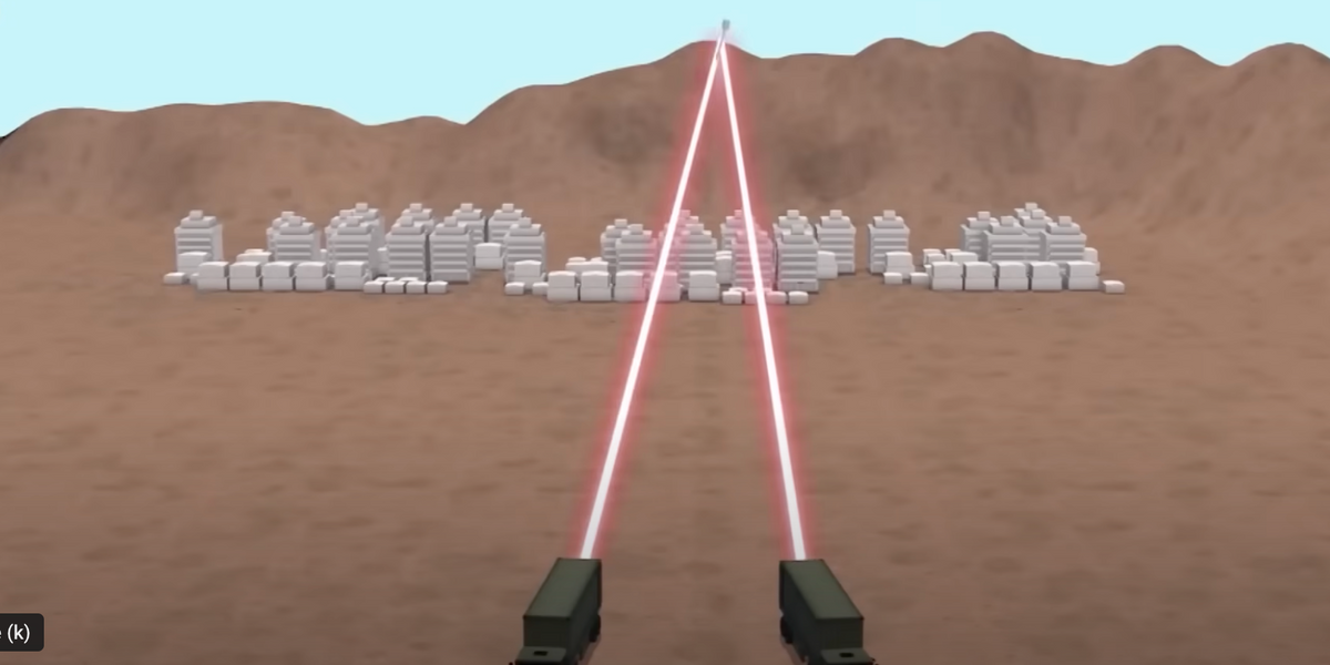 The US gives Israel $1.2B for giant laser beam weapon