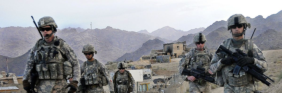 Survey Finds Afghans Want U.S. Troops to Leave