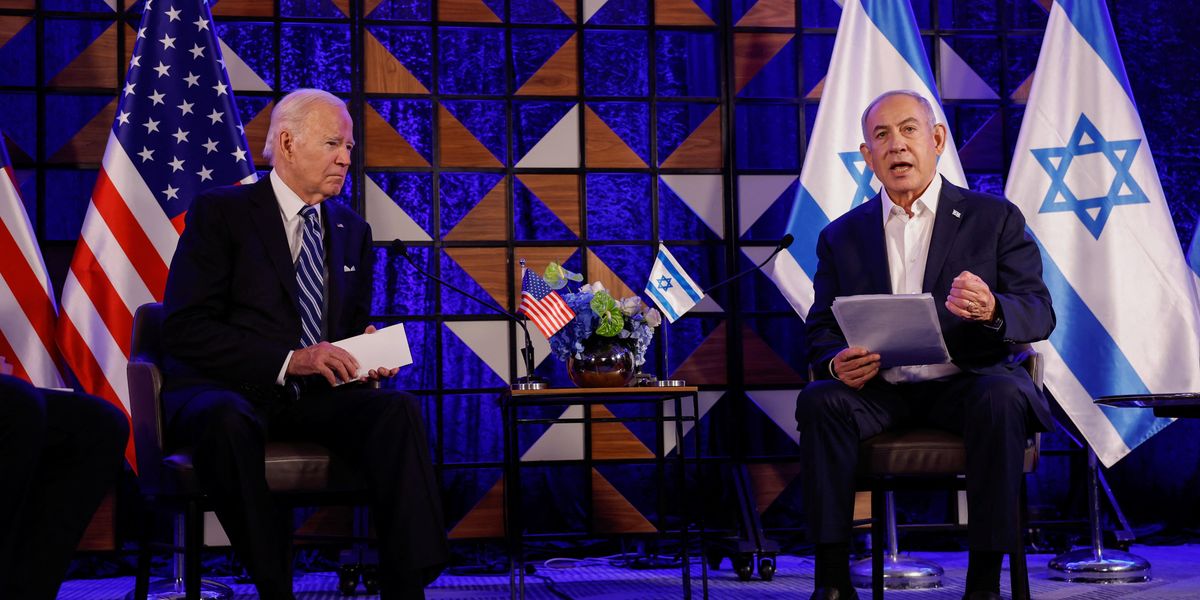 US groups to Biden: End aid if Israel won't stop brutalizing civilians