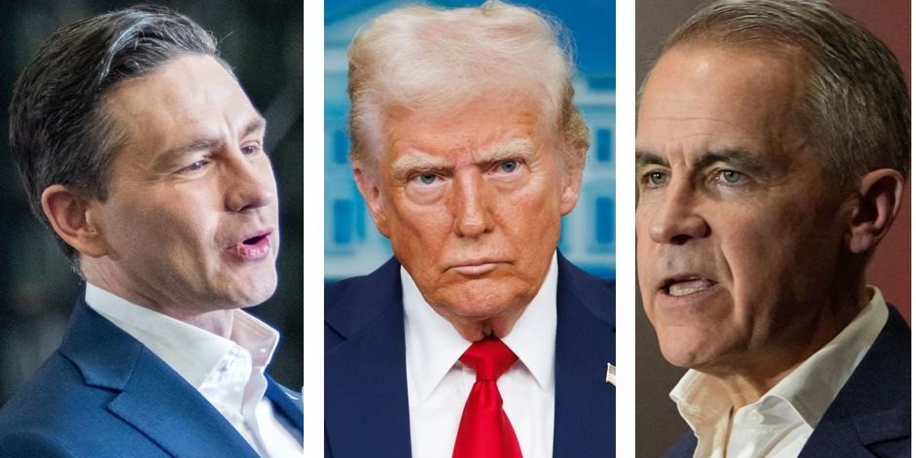 Pierre Poilievre Donald Trump Mark Carney