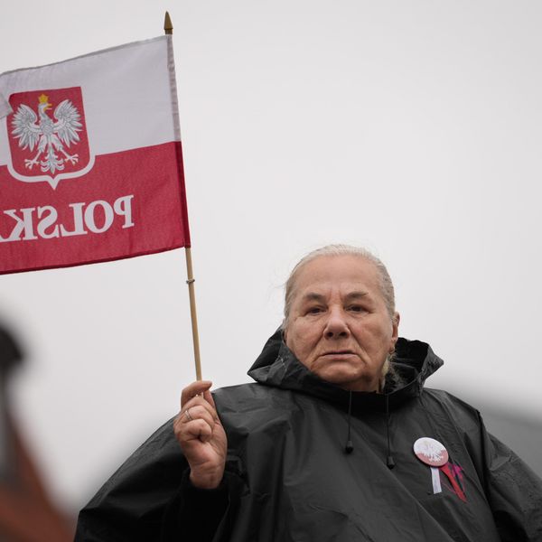 Poland farmers protest EU