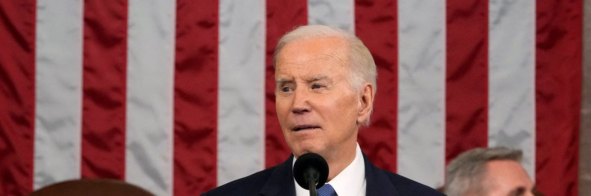 Biden speeds through Ukraine, China in soaring State of the Union