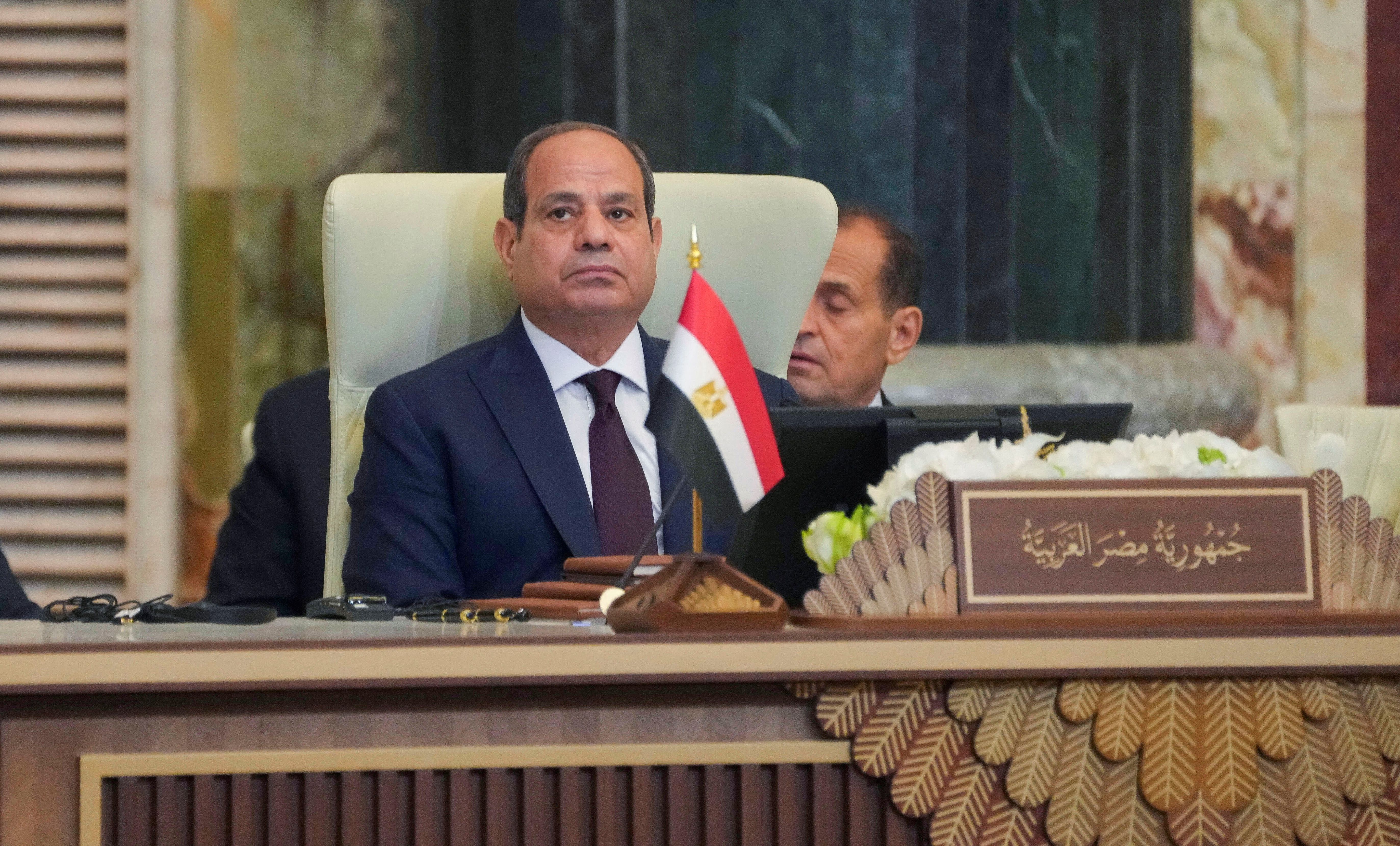 President of Egypt Abdel Fattah el-Sisi