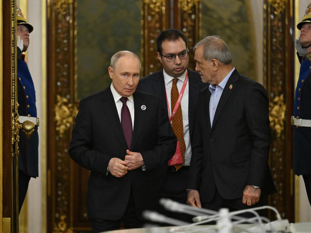 Putin and Pezeshkian