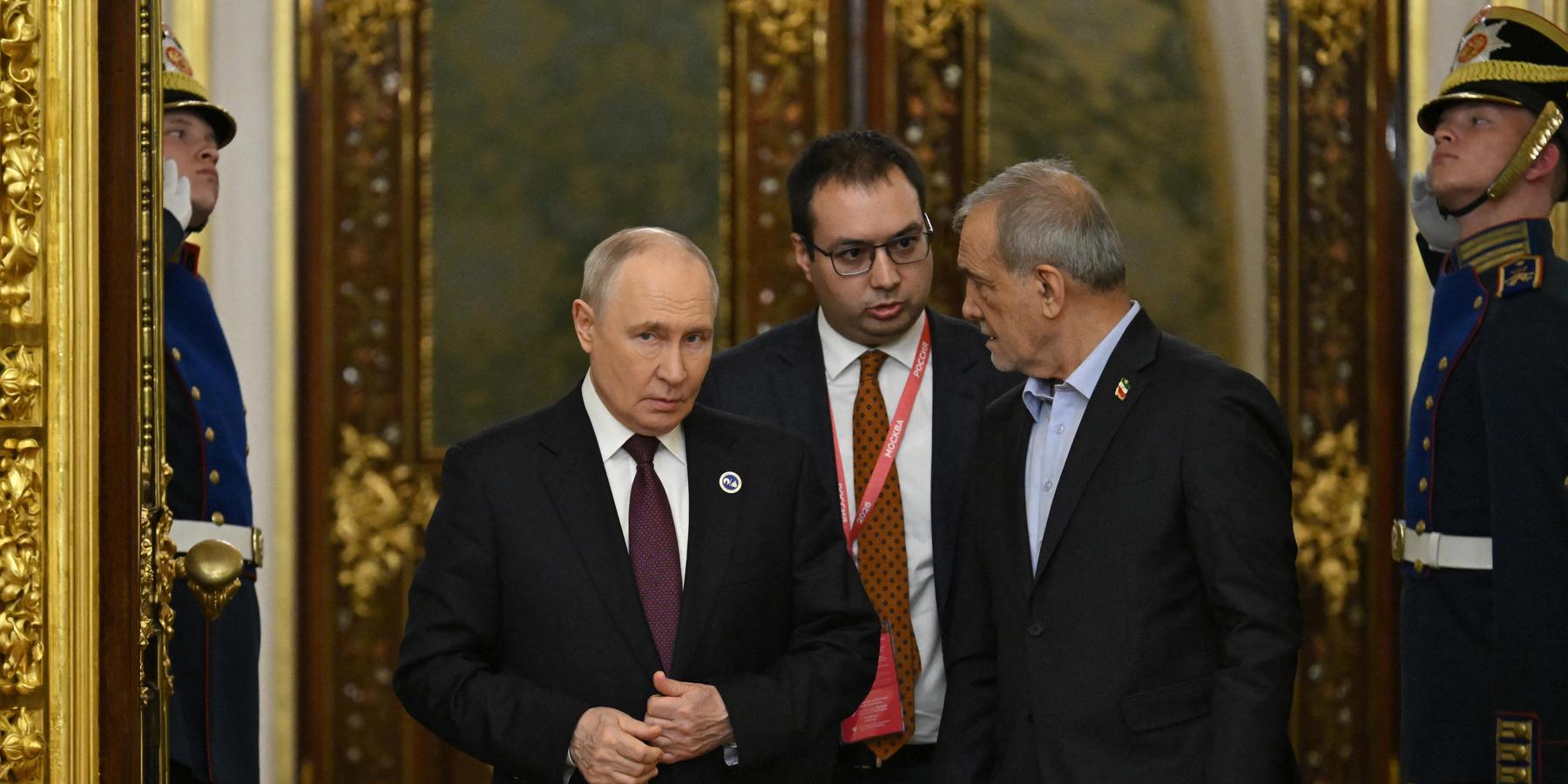Putin and Pezeshkian