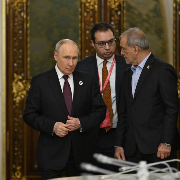 Putin and Pezeshkian