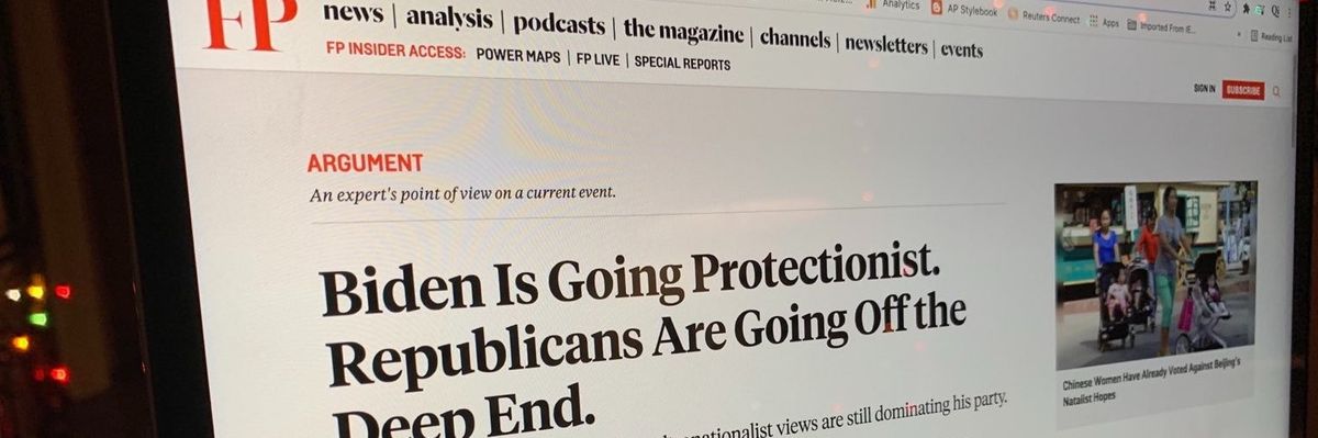 Ugly: when status quo apologists lash out at conservative restrainers