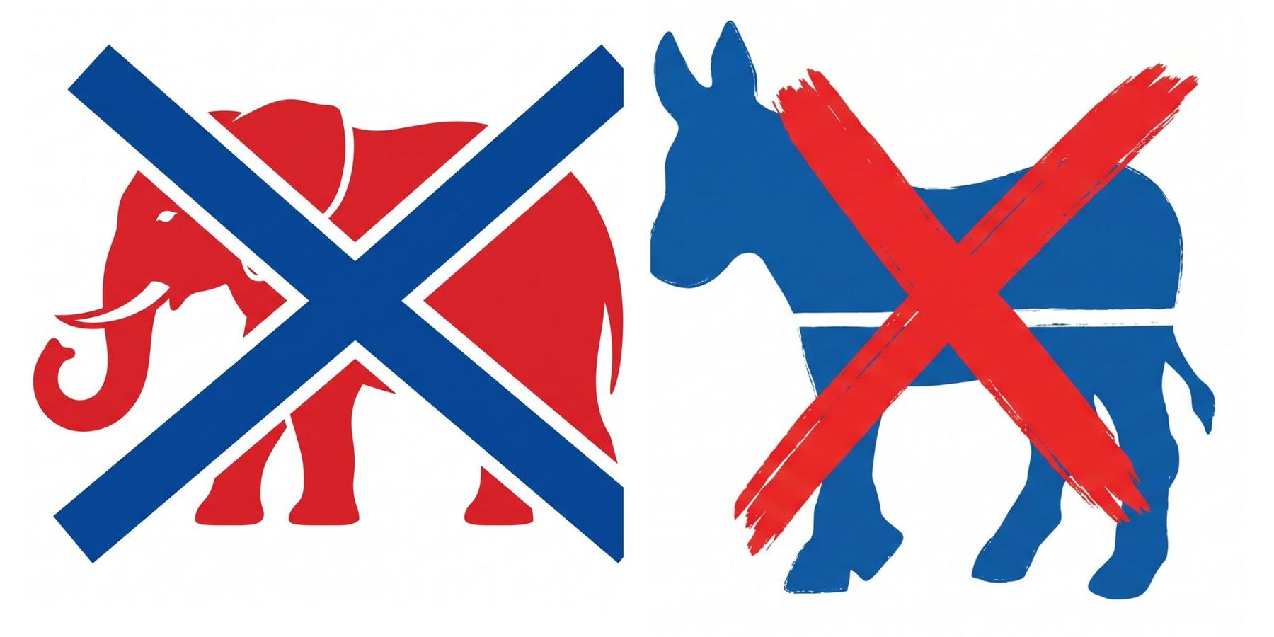 Republican and Democratic parties