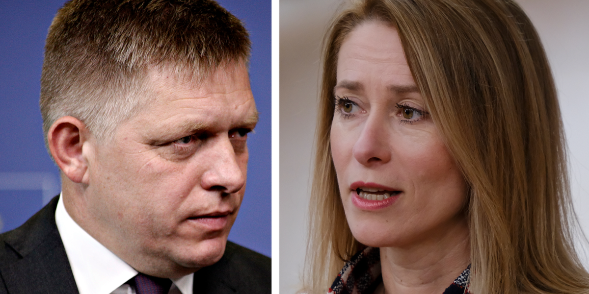 Robert Fico Kaja Kallas