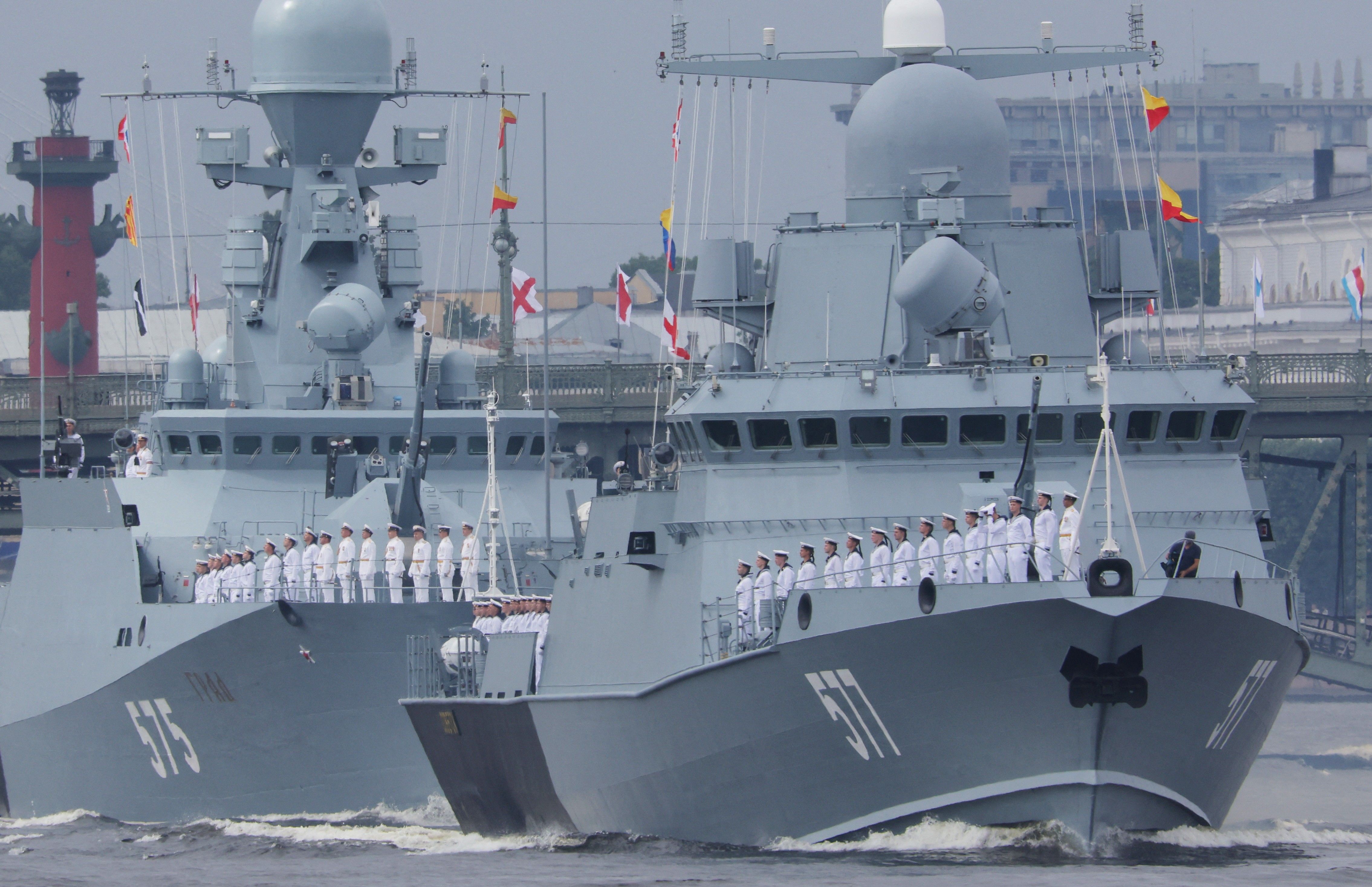 Russia Navy United Kingdom Putin Starmer