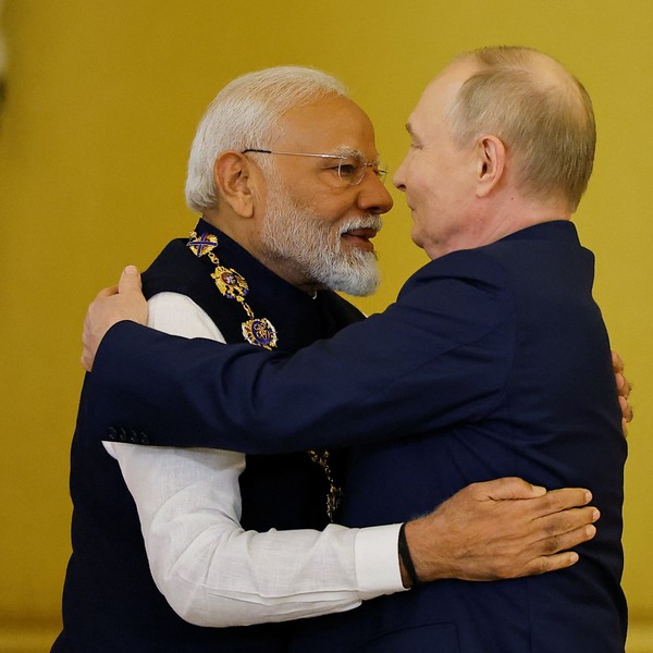 How far can a Putin-Modi hug go?