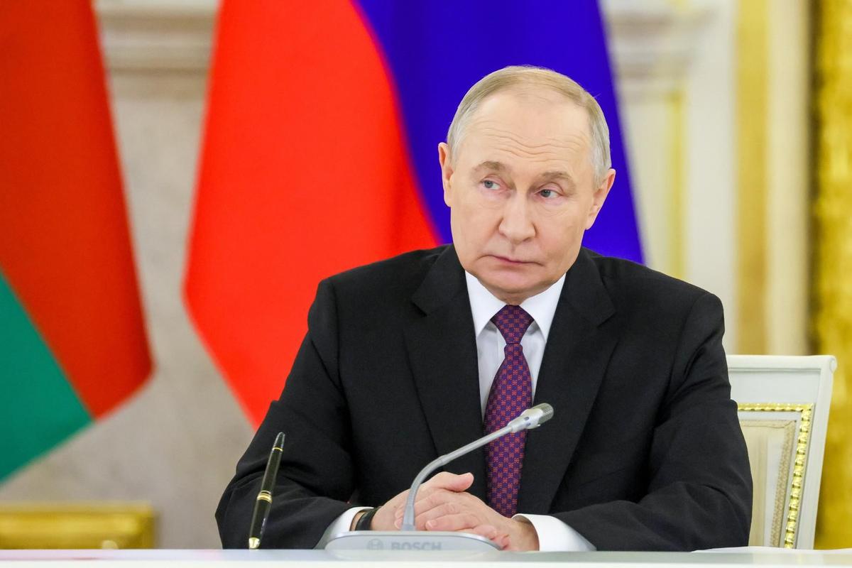 Putin denies economic stagnation after 4 years of war