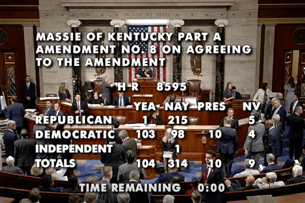 Half of House Dems vote to end US aid to Israel