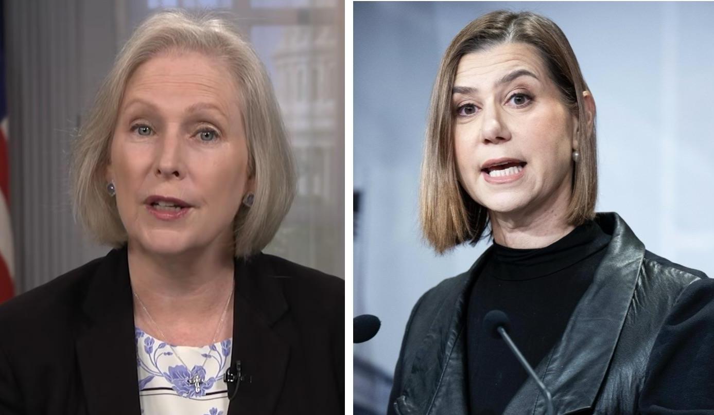 Sen. Kirsten Gillibrand (D-N.Y.) Sen. Elissa Slotkin (D-Mich.)