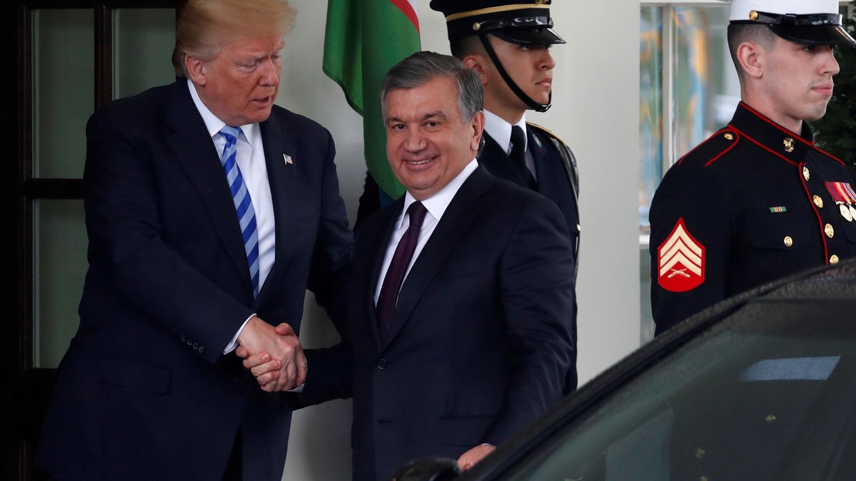 Shavkat Mirziyoyev Donald Trump